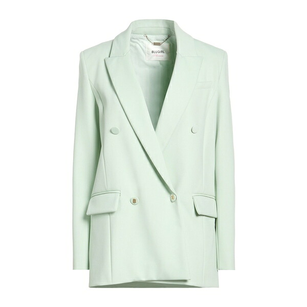 【送料無料】 ブルマリン レディース ジャケット＆ブルゾン アウター Blazers Green｜asty