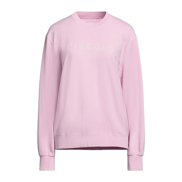 【送料無料】 チルコロ1901 レディース パーカー・スウェットシャツ アウター Sweatshirts Pink|asty