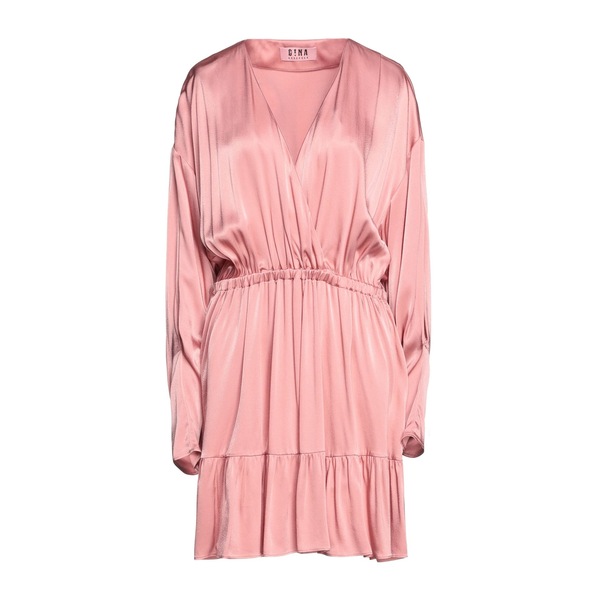 【送料無料】 ジーナ ゴージャス レディース ワンピース トップス Mini dresses Pink