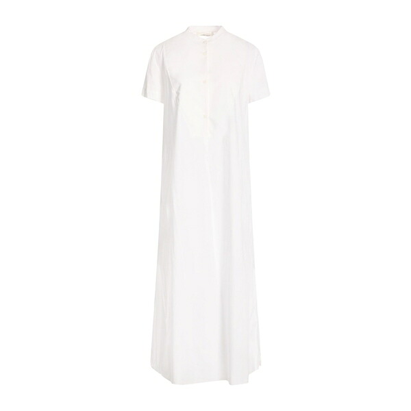 【送料無料】 リビアナコンティ レディース ワンピース トップス Midi dresses White