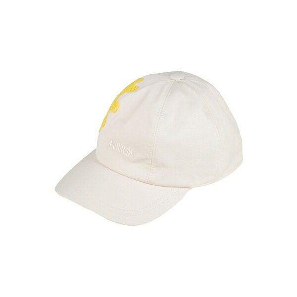 【送料無料】 エムエスジイエム レディース 帽子 アクセサリー Hats White｜asty 24,360円