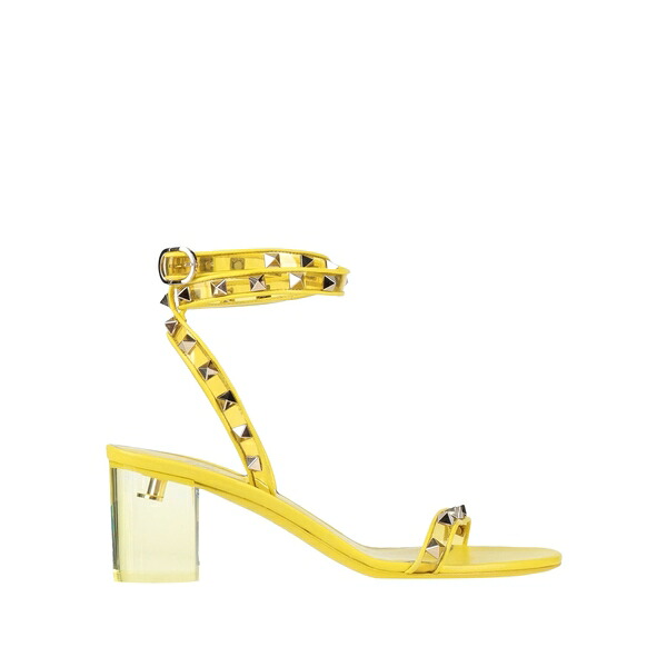 【送料無料】 ヴァレンティノ ガラヴァーニ レディース サンダル シューズ Sandals Yellow|asty