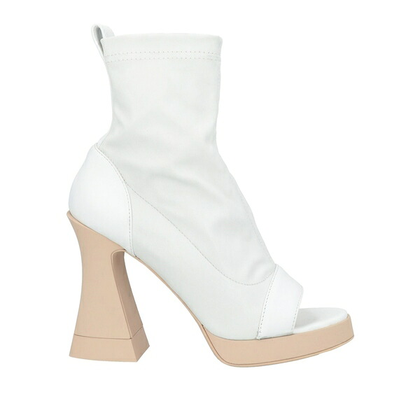 【貨物輸送無料】 エージーエル レディース ブーツ シューズ Ankle boots White