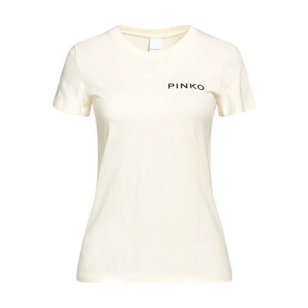 【送料無料】 ピンコ レディース Tシャツ トップス T-shirts White