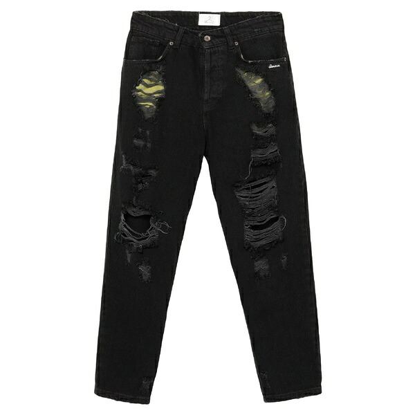【送料無料】 ヴェルナ レディース デニムパンツ ボトムス Jeans Black