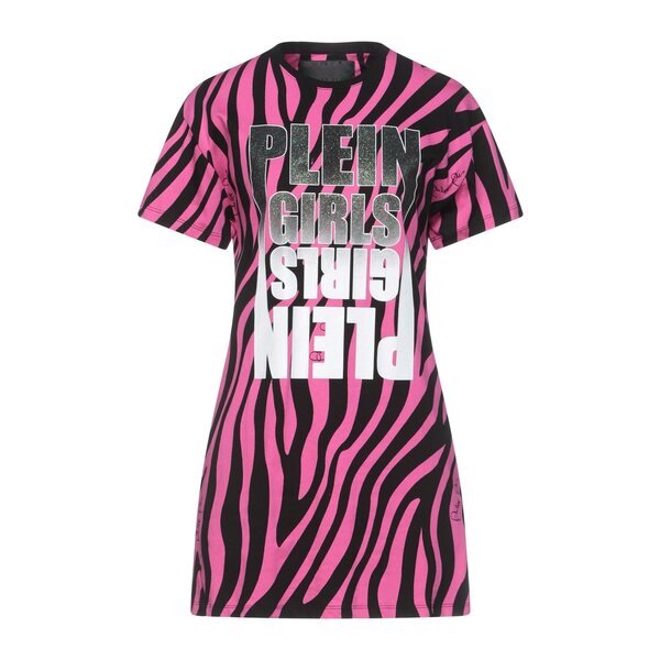 【送料無料】 フィリッププレイン レディース ワンピース トップス Mini dresses Pink