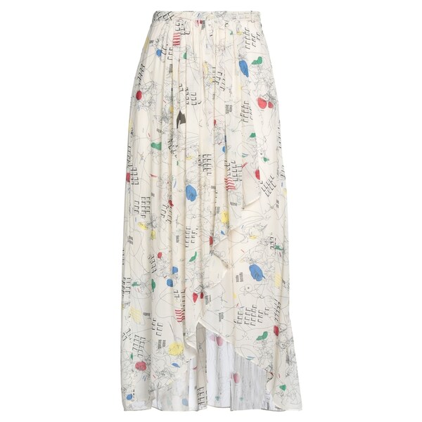 【送料無料】 イザベル マラン レディース スカート ボトムス Midi skirts White
