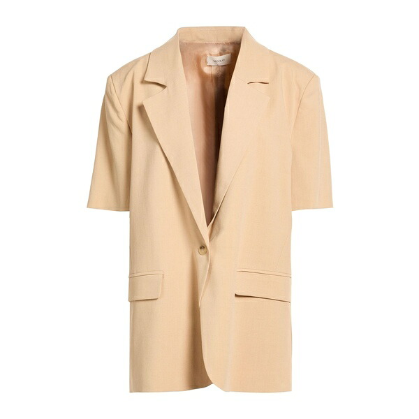 【送料無料】 ヴィコロ レディース ジャケット＆ブルゾン アウター Blazers Beige