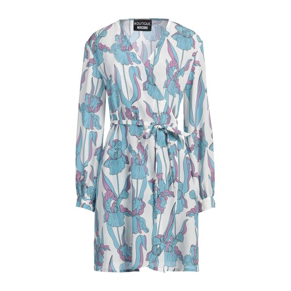 【送料無料】 モスキーノ レディース ワンピース トップス Mini dresses Azure｜asty