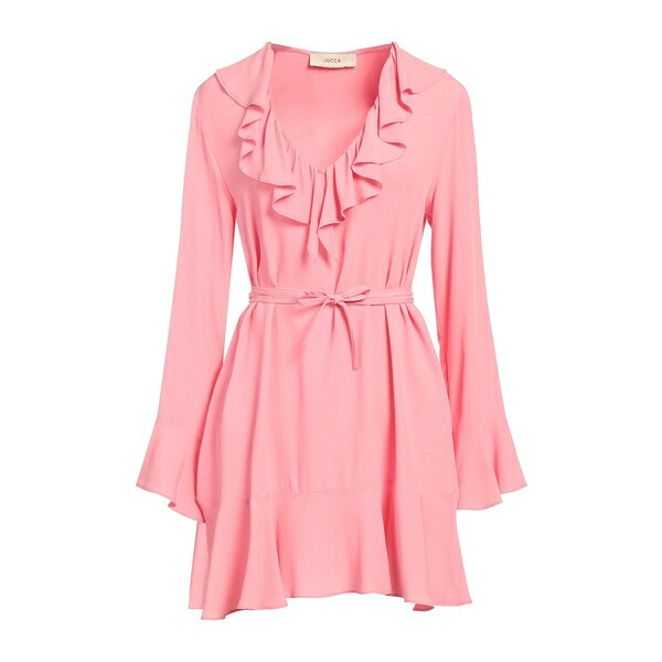 【送料無料】 ユッカ レディース ワンピース トップス Mini dresses Pink|asty