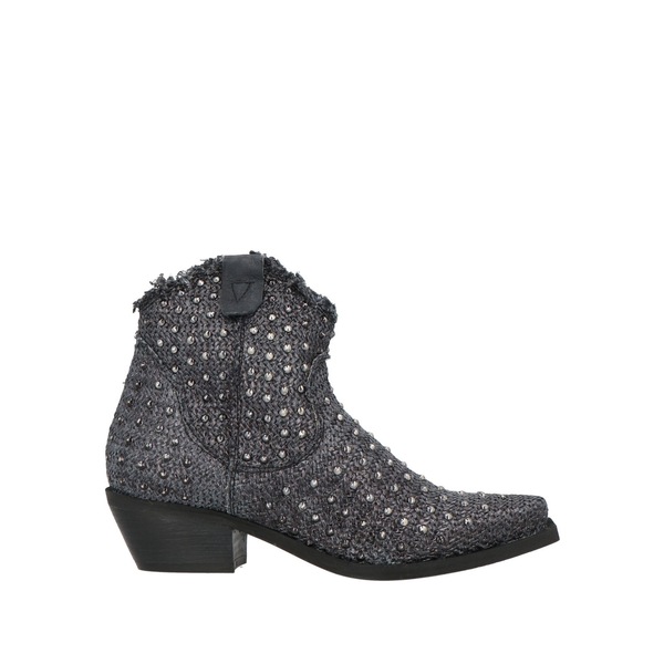 【貨物輸送無料】 ディバインフォリ レディース ブーツ シューズ Ankle boots Black