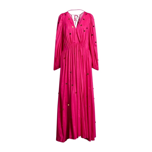 【送料無料】 フォルテ フォルテ レディース ワンピース トップス Maxi dresses Pink|asty