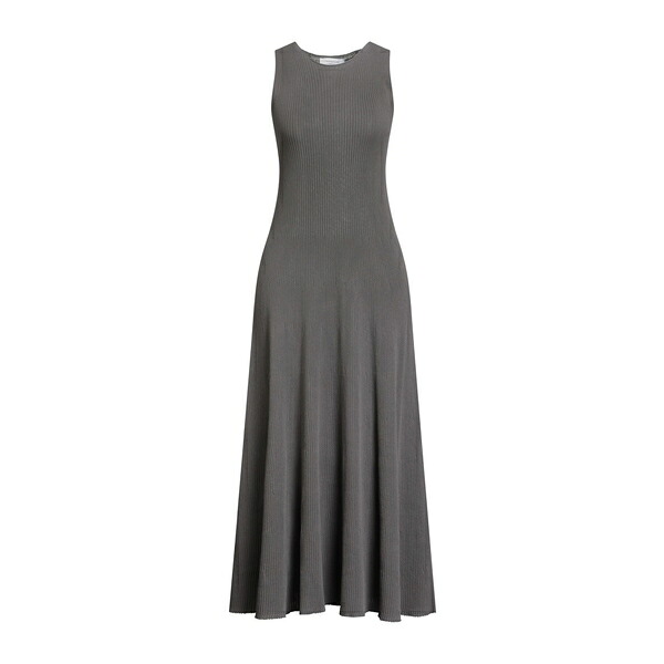 【送料無料】 ファビアナ フィリッピ レディース ワンピース トップス Midi dresses Grey