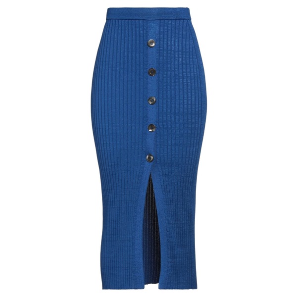 【送料無料】 セミクチュール レディース スカート ボトムス Midi skirts Blue