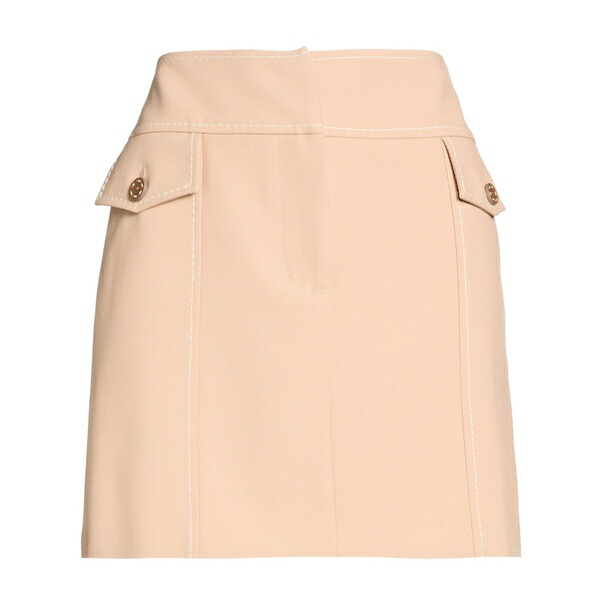 【送料無料】 モスキーノ レディース スカート ボトムス Mini skirts Beige｜asty