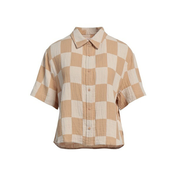【送料無料】 ブリクストン レディース シャツ トップス Shirts Beige