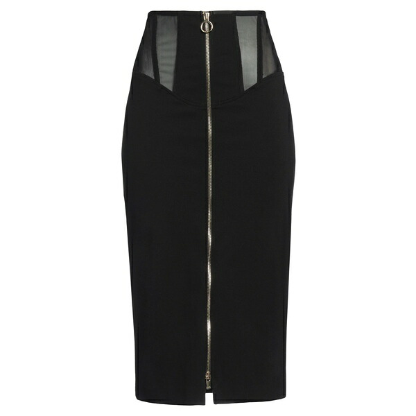 【送料無料】 ピンコ レディース スカート ボトムス Midi skirts Black