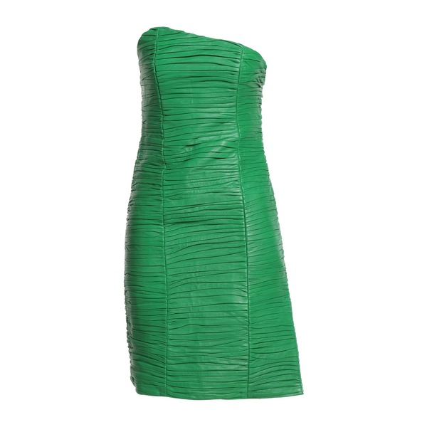 【送料無料】 リメイン バーガー クリステンセン レディース ワンピース トップス Mini dresses Green