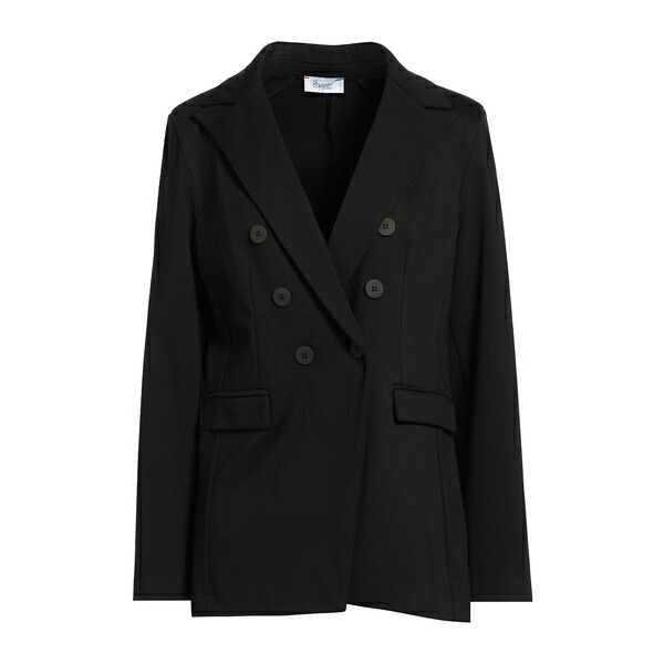【送料無料】 ホッパー レディース ジャケット＆ブルゾン アウター Blazers Black