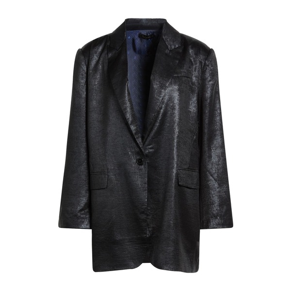 【送料無料】 メドモワゼル レディース ジャケット＆ブルゾン アウター Blazers Black