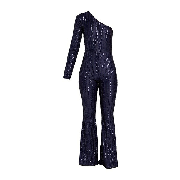 【送料無料】 ジジル レディース ワンピース トップス Jumpsuits Blue