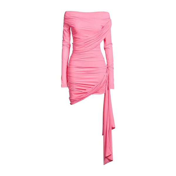 【送料無料】 ブルマリン レディース ワンピース トップス Mini dresses Pink｜asty
