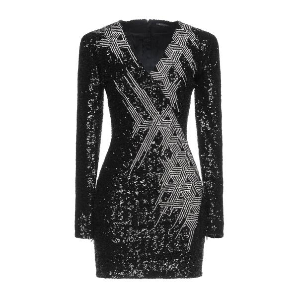 【送料無料】 バルマン レディース ワンピース トップス Mini dresses Black｜asty