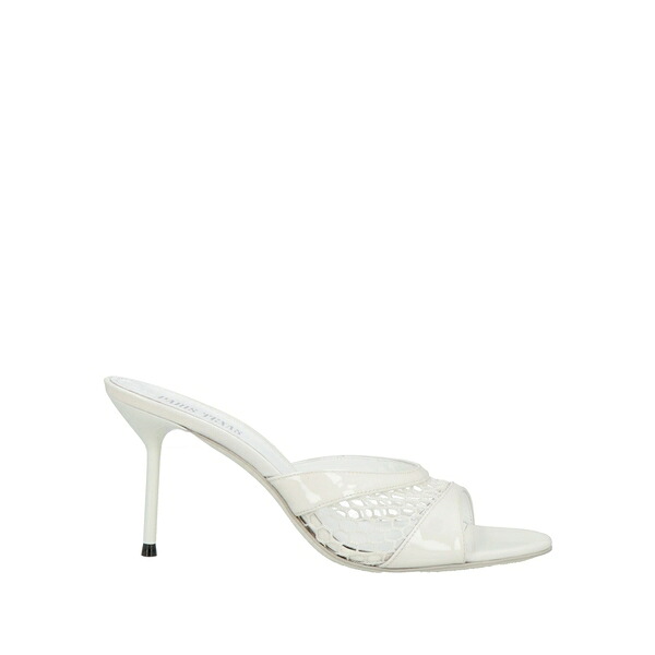 【送料無料】 パリテキサス レディース サンダル シューズ Sandals White