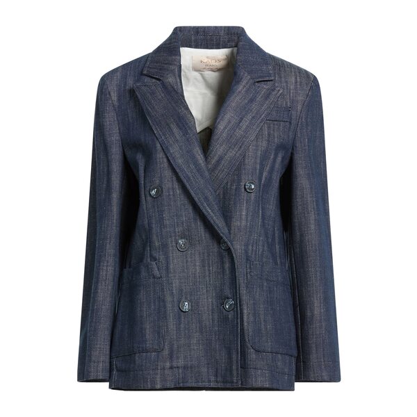 【貨物輸送無料】 騒々しい混乱 レディース 上衣＆上衣 アウター Blazers Blue