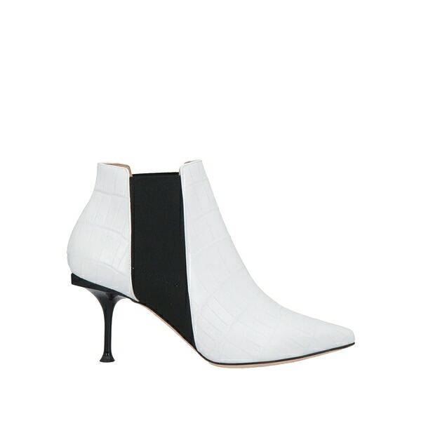 【送料無料】 セルジオロッシ レディース ブーツ シューズ Ankle boots White 56,280円