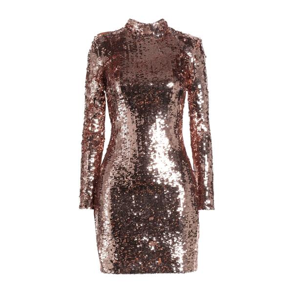 【送料無料】 エリザベスフランキ レディース ワンピース トップス Mini dresses Metallic｜asty