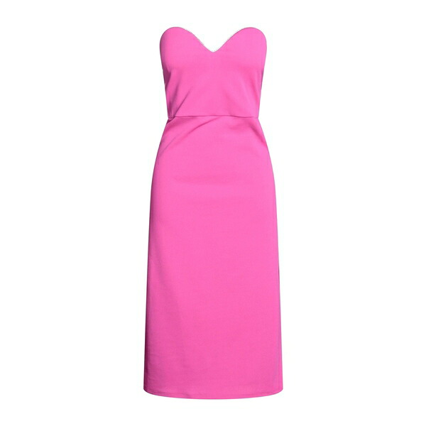 【送料無料】 フォルテクチュール レディース ワンピース トップス Midi dresses Pink