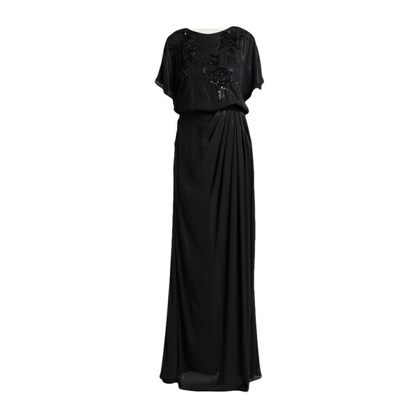 【送料無料】 エリザベスフランキ レディース ワンピース トップス Maxi dresses Black｜asty