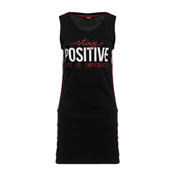 【送料無料】 インパーフェクト レディース ワンピース トップス Mini dresses Black