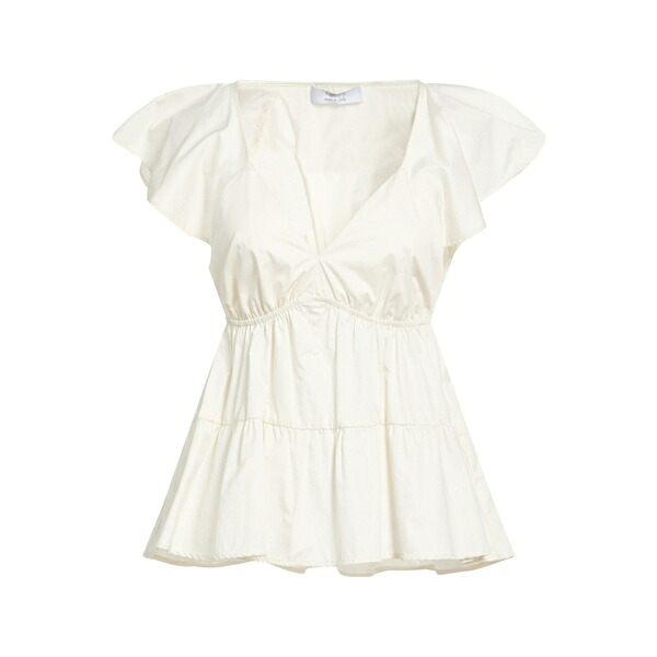 【貨物輸送無料】 騒々しい混乱 レディース プルオーバー トップス Tops White