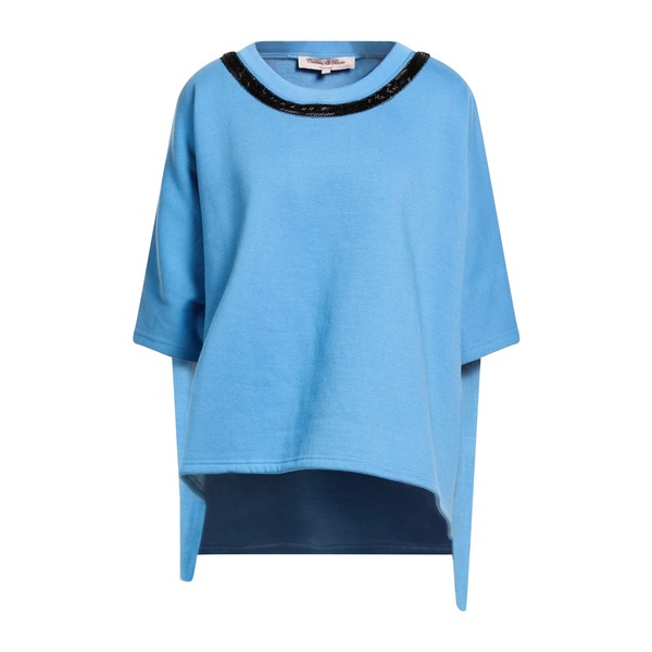 【貨物輸送無料】 コナー \u0026 ひと休み レディース パーカー・スウェットシャツ アウター Sweatshirts Azure