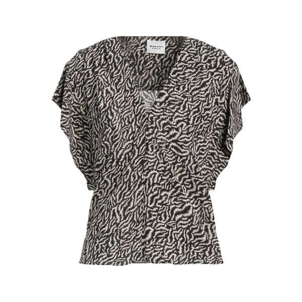 【送料無料】 イザベル マラン レディース Tシャツ トップス Tops Black