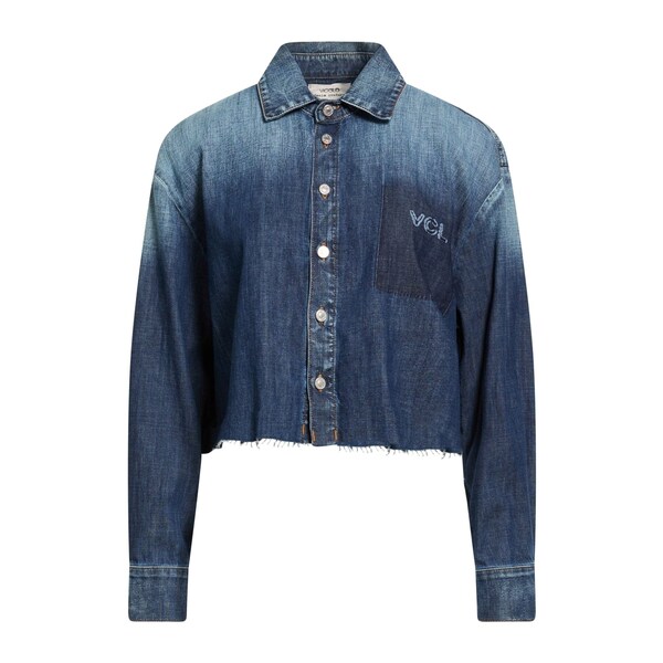 【送料無料】 ヴィコロ レディース シャツ トップス Denim shirts Blue