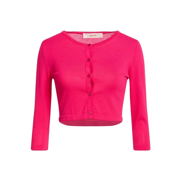 【貨物輸送無料】 ユッカ レディース ジレー アウター Cardigans Pink