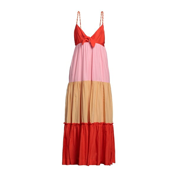 【送料無料】 メゾンスコッチ レディース ワンピース トップス Maxi dresses Red｜asty