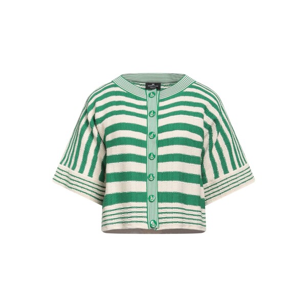 【送料無料】 エリザベスフランキ レディース カーディガン アウター Cardigans Green｜asty
