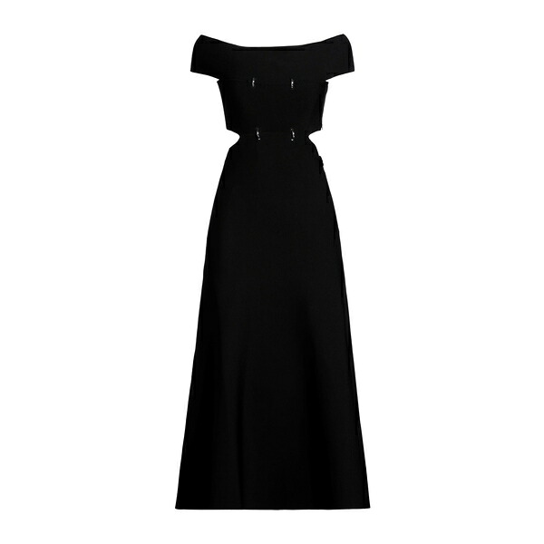 【貨物輸送無料】 マックイーン レディース 衣裳 トップス Midi dresses Black