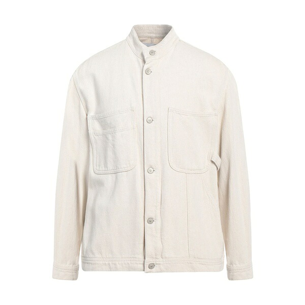 【貨物輸送無料】 ドンダップ メンズ 上衣＆上衣 アウター Denim outerwear White メンズファッション-コート・ジャケット