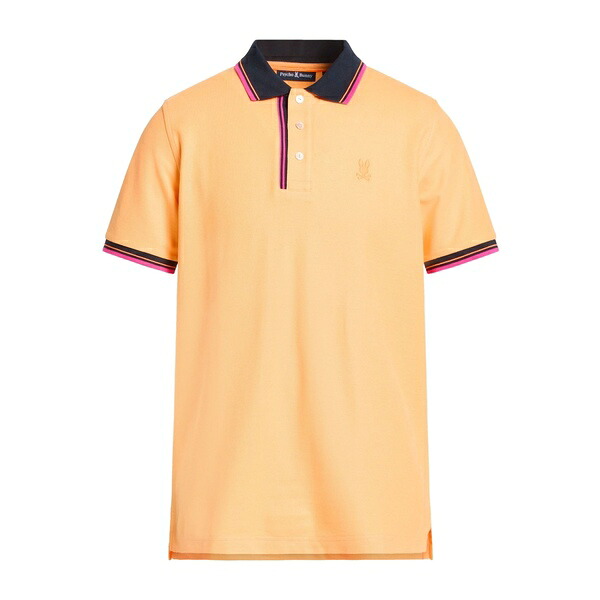 【貨物輸送無料】 サイコバニー メンズ ティーシャツ トップス Polo shirts Orange メンズファッション-トップス
