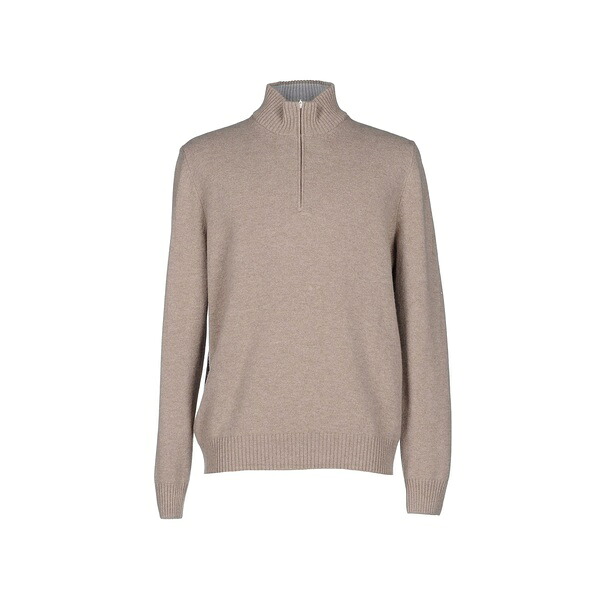 【貨物輸送無料】 グランサッソ メンズ 編み物\u0026プルオーバー アウター Turtlenecks Beige
