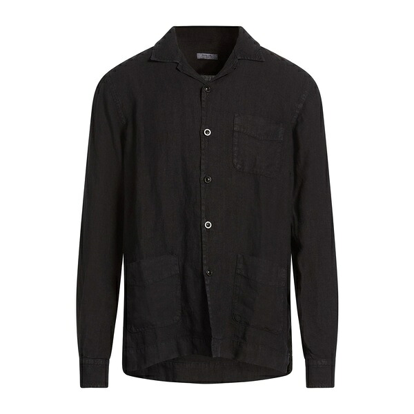 【送料無料】 ボリオリ メンズ シャツ トップス Shirts Black｜asty