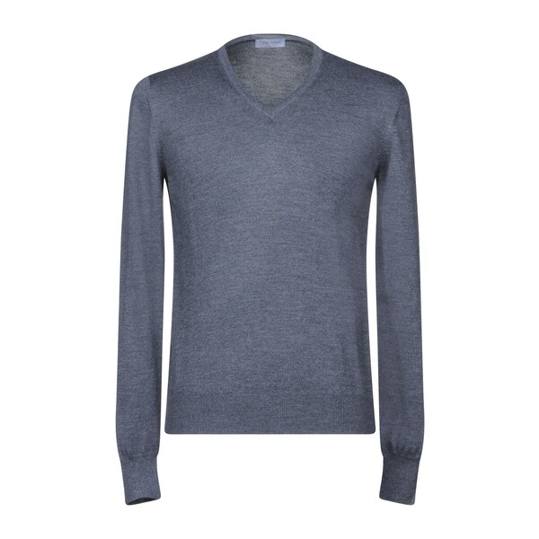 【貨物輸送無料】 グランサッソ メンズ 編み物\u0026スウェーター アウター Sweaters Grey