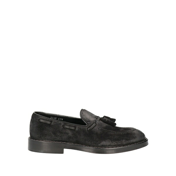 【貨物輸送無料】 ドンカルズ メンズ スリッポン・ローファー シューズ Loafers Black