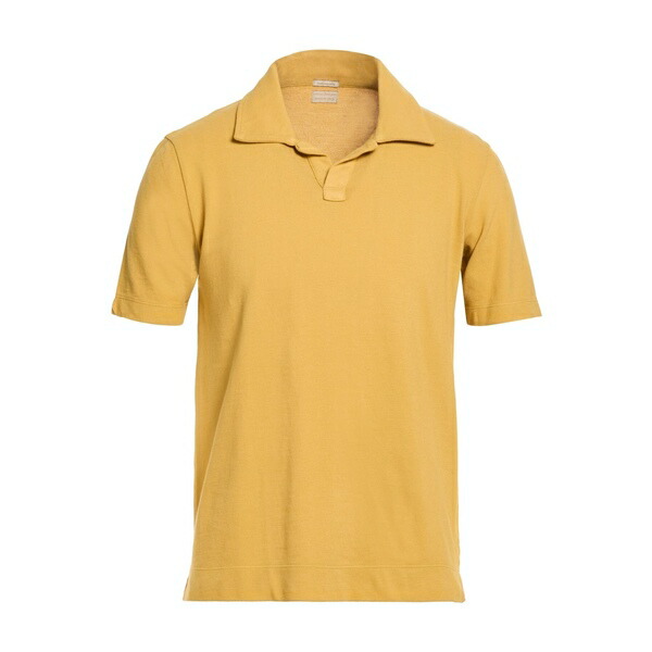 【貨物輸送無料】 マッシモ アルバ メンズ プルオーバー トップス Polo shirts Yellow