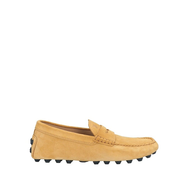 【貨物輸送無料】 トッズ メンズ スリッポン・ローファー シューズ Loafers Beige